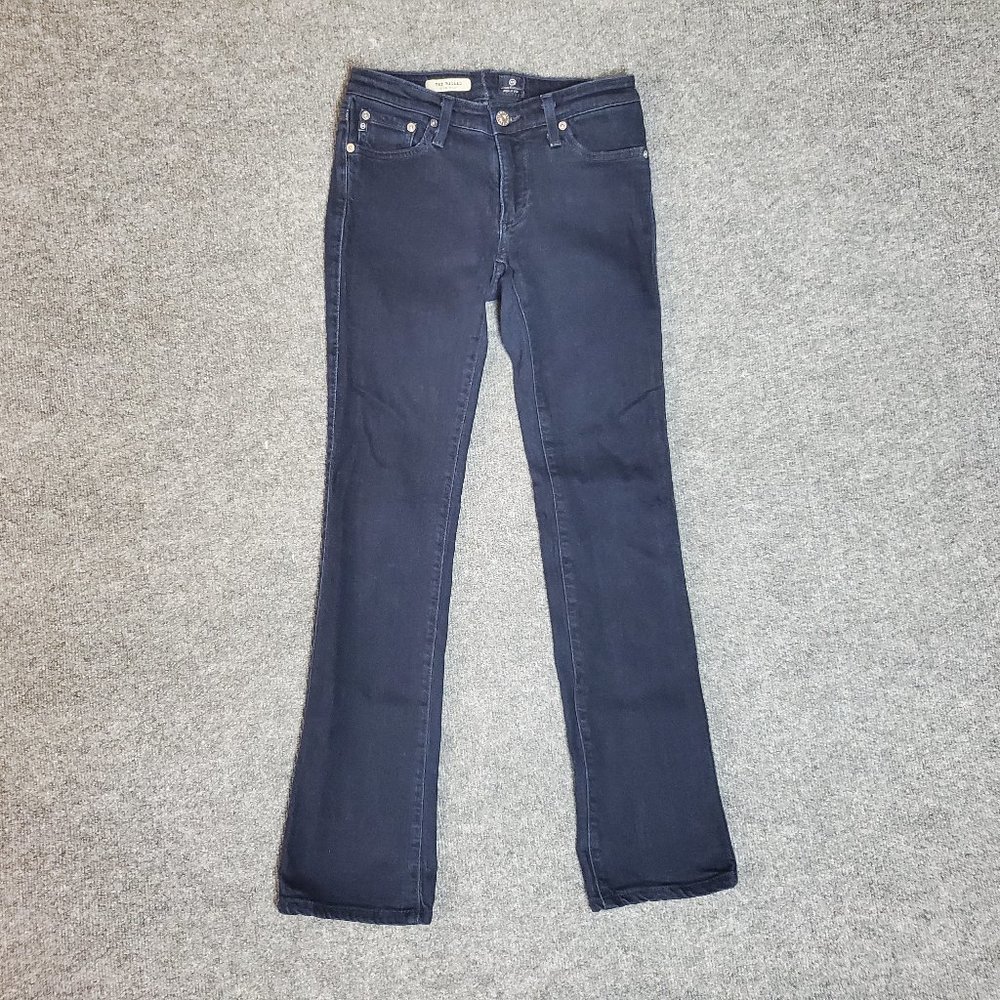 AG The Ballad Slim Boot 26R (Meas 25x29.5 7.5" Low Rise) Dark Stretch Jeans A21